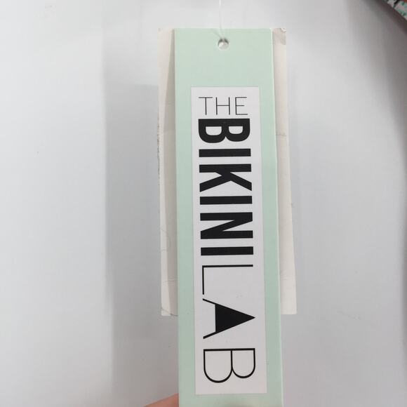 The Bikini Lab Orange Tropical Bikini Bottom S NWT - Picture 6 of 8